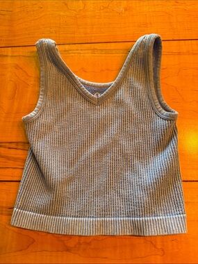 Art Class medium blue bra tank top